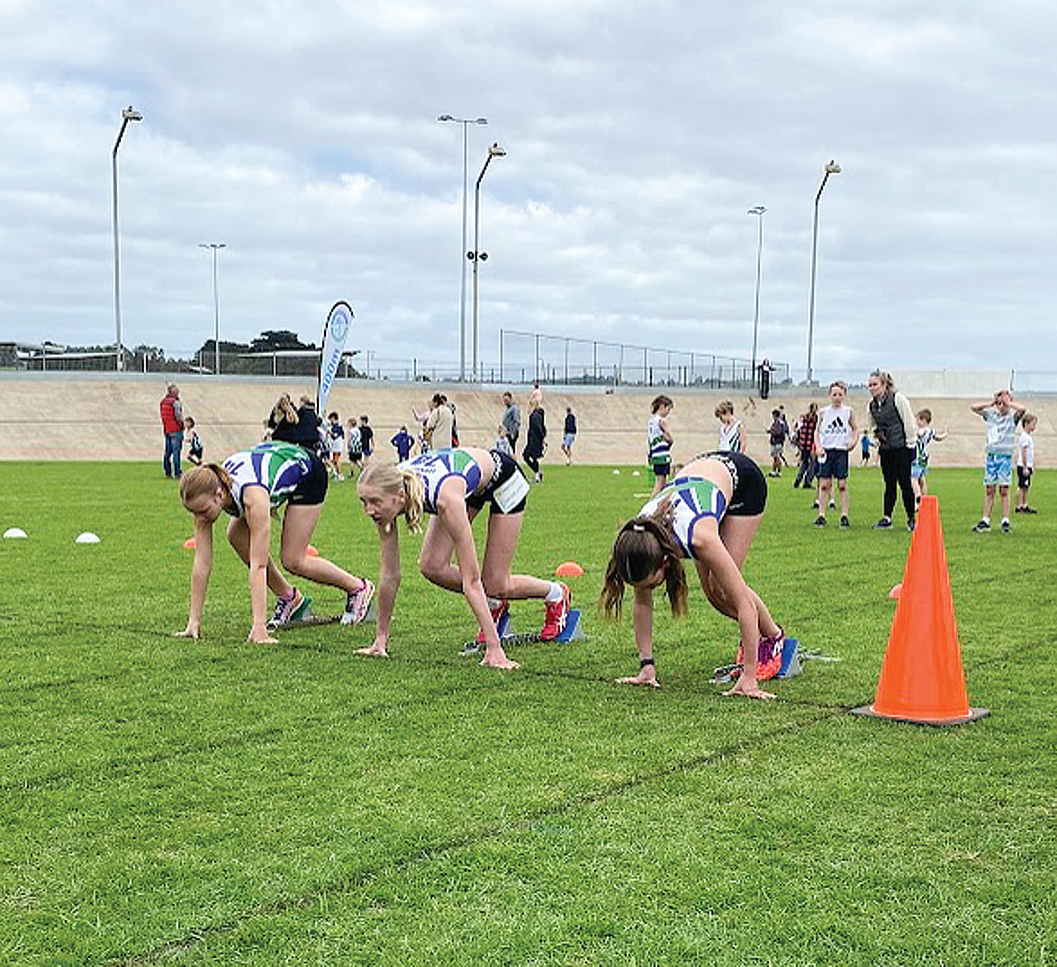 Under 14 girls are set to take off at a flying pace in the sprints at Leongatha Little Athletics on Saturday.