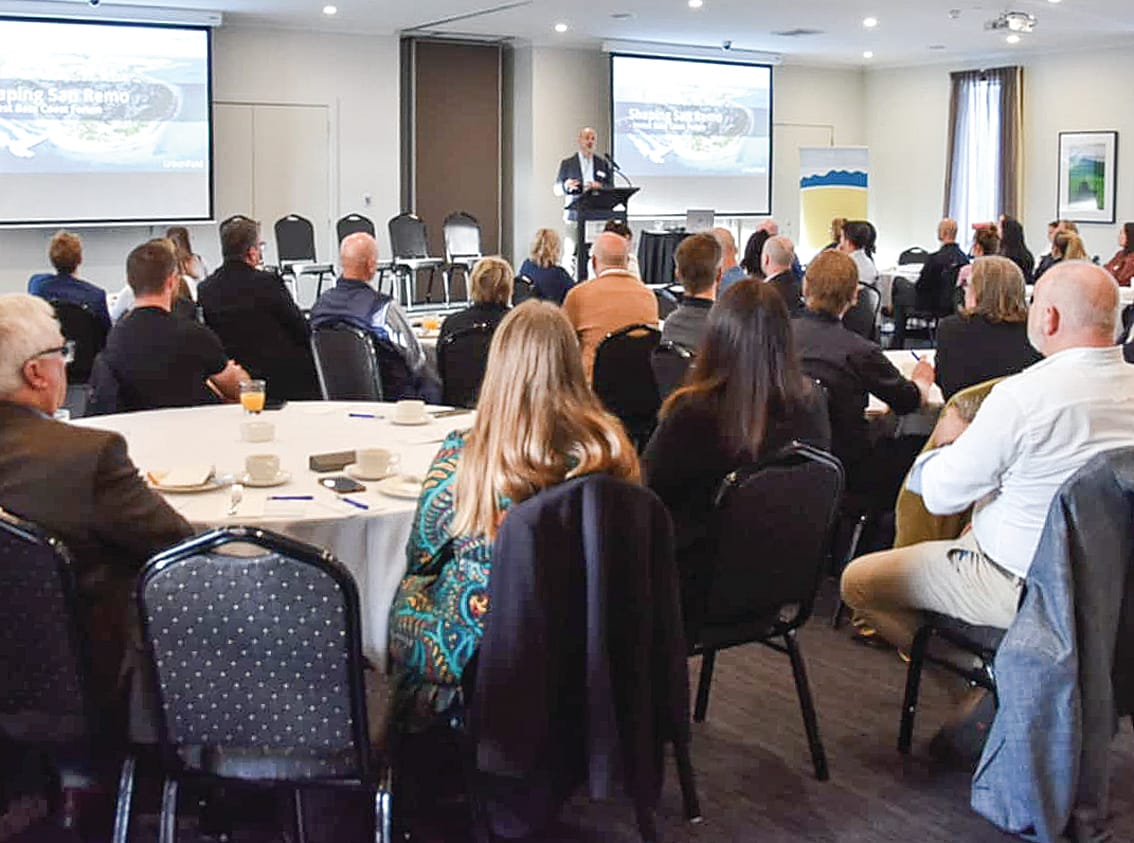 The Bass Coast Shire Council hosted the forum on shaping San Remo. 