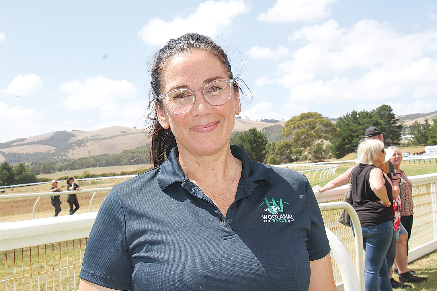 Abby Boyle Secretary of the Woolamai Race Club. B105_0925