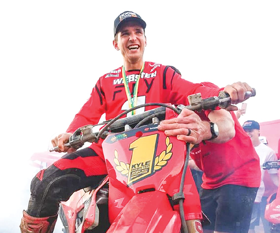 Korumbura’s own, Kyle Webster, to defend his MX1 title this weekend