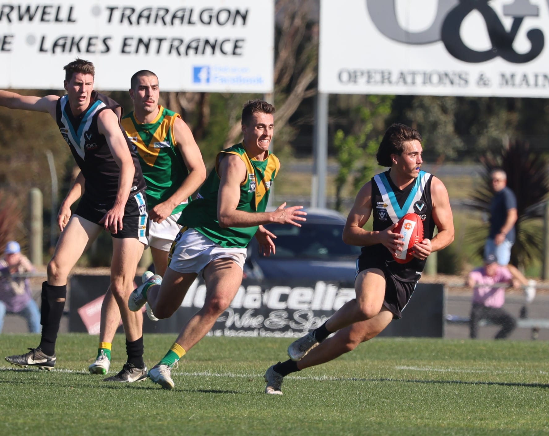 Leongatha converts half time lead into Gippsland gold