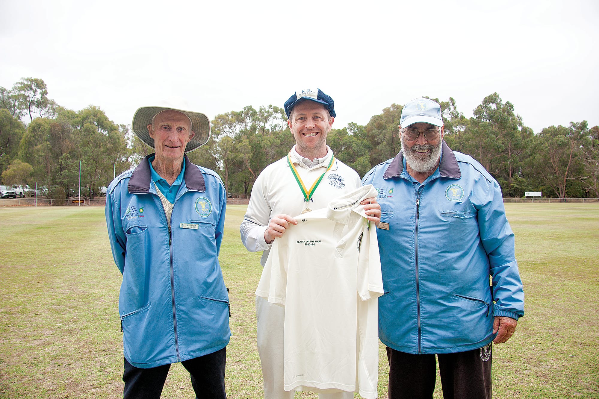 Steven Oates was named Player of the Match by umpires Michael Heenan and Neil Grabham for his 158 not out score on Saturday. C81_1324