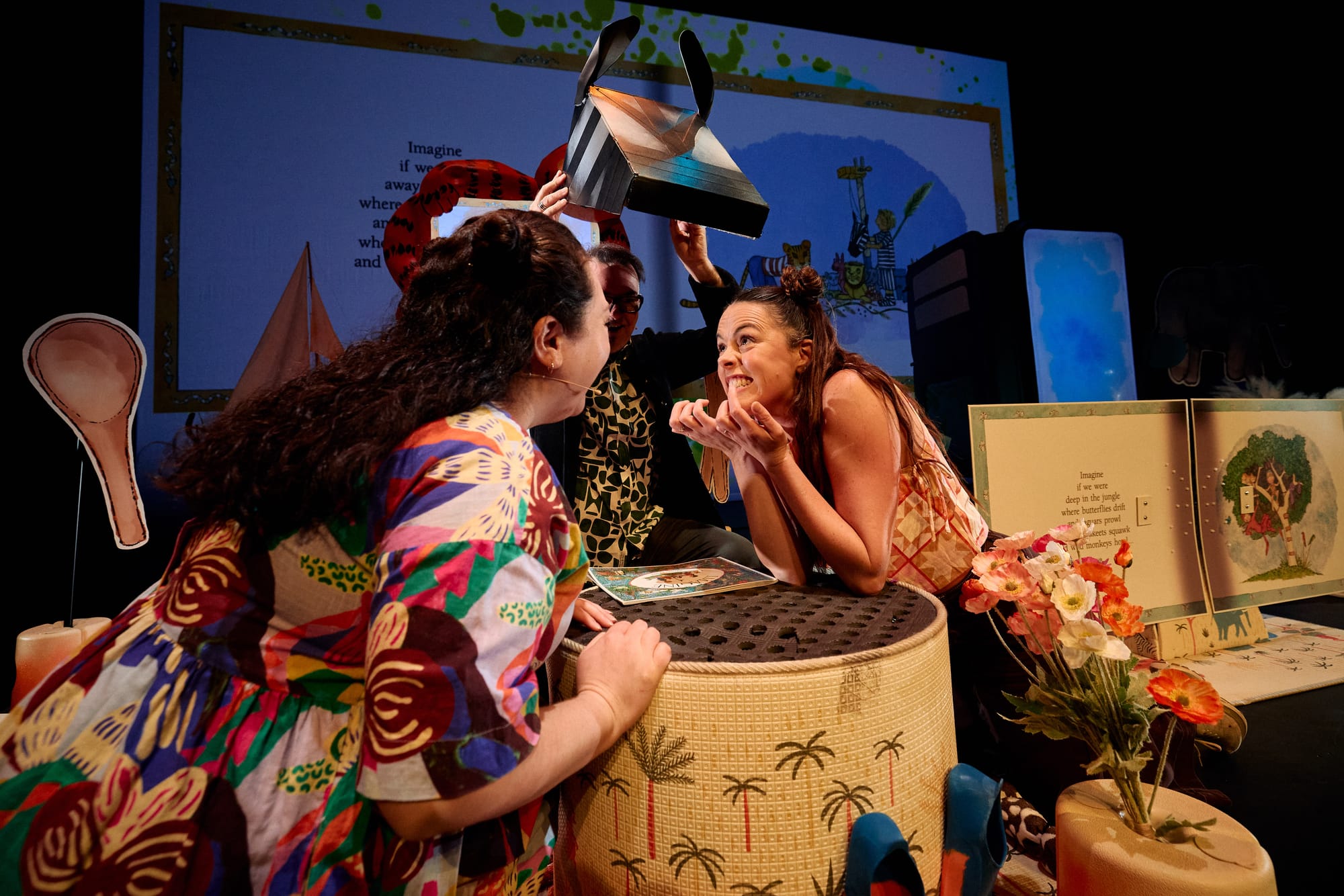 IMAGINE LIVE harnesses creativity and imagination. Pictured is assistant director, Ashlea Pyke. Photo: Peter Foster.