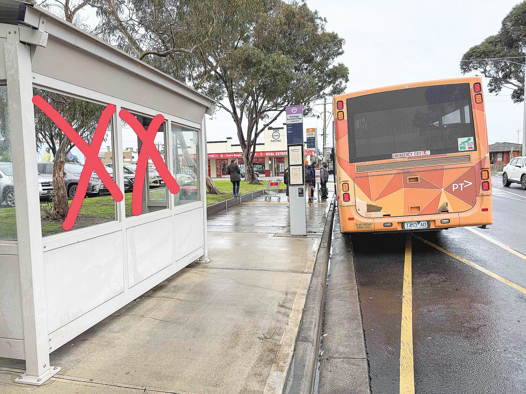 Bus shelter maintenance: It’s not us, it’s them!