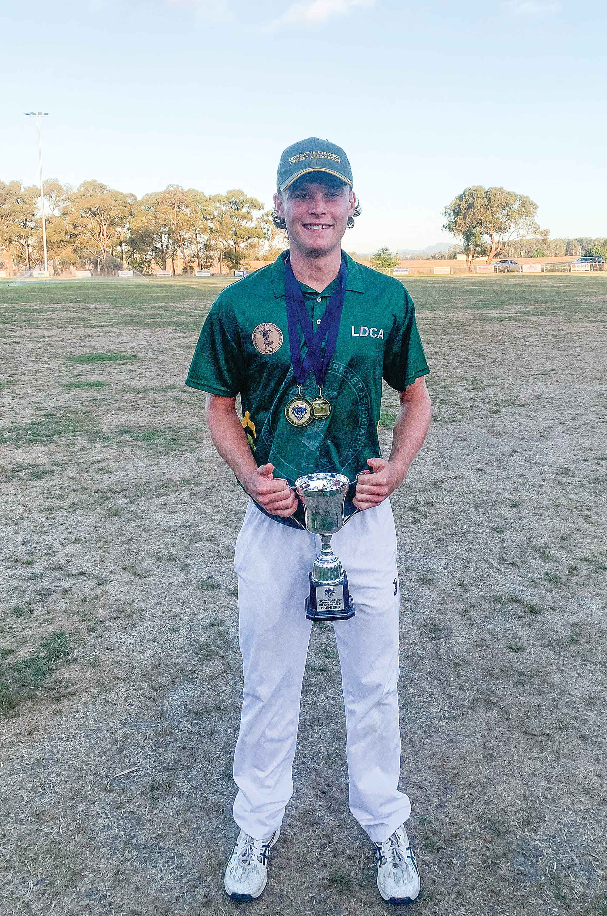 The Cameron White Cup was won by Leongatha and District Cricket Association for the second year in a row.