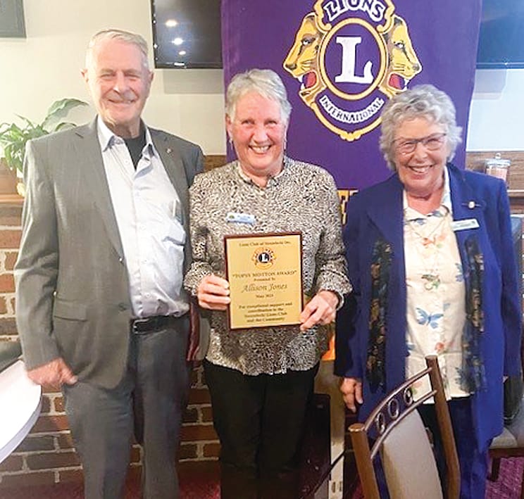 Awards won at Strzelecki Lions Club changeover dinner meeting