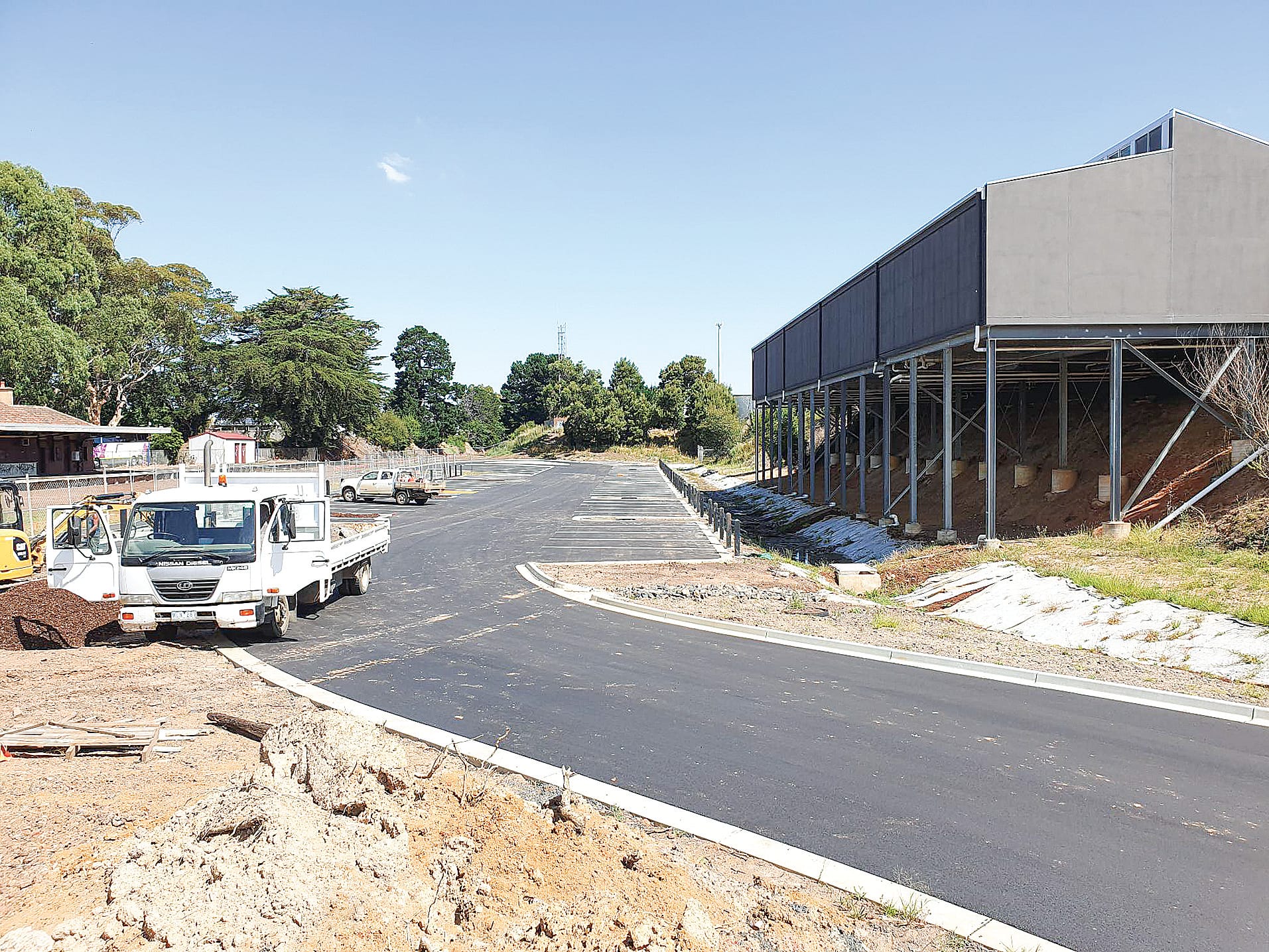 Station precinct progress in Leongatha