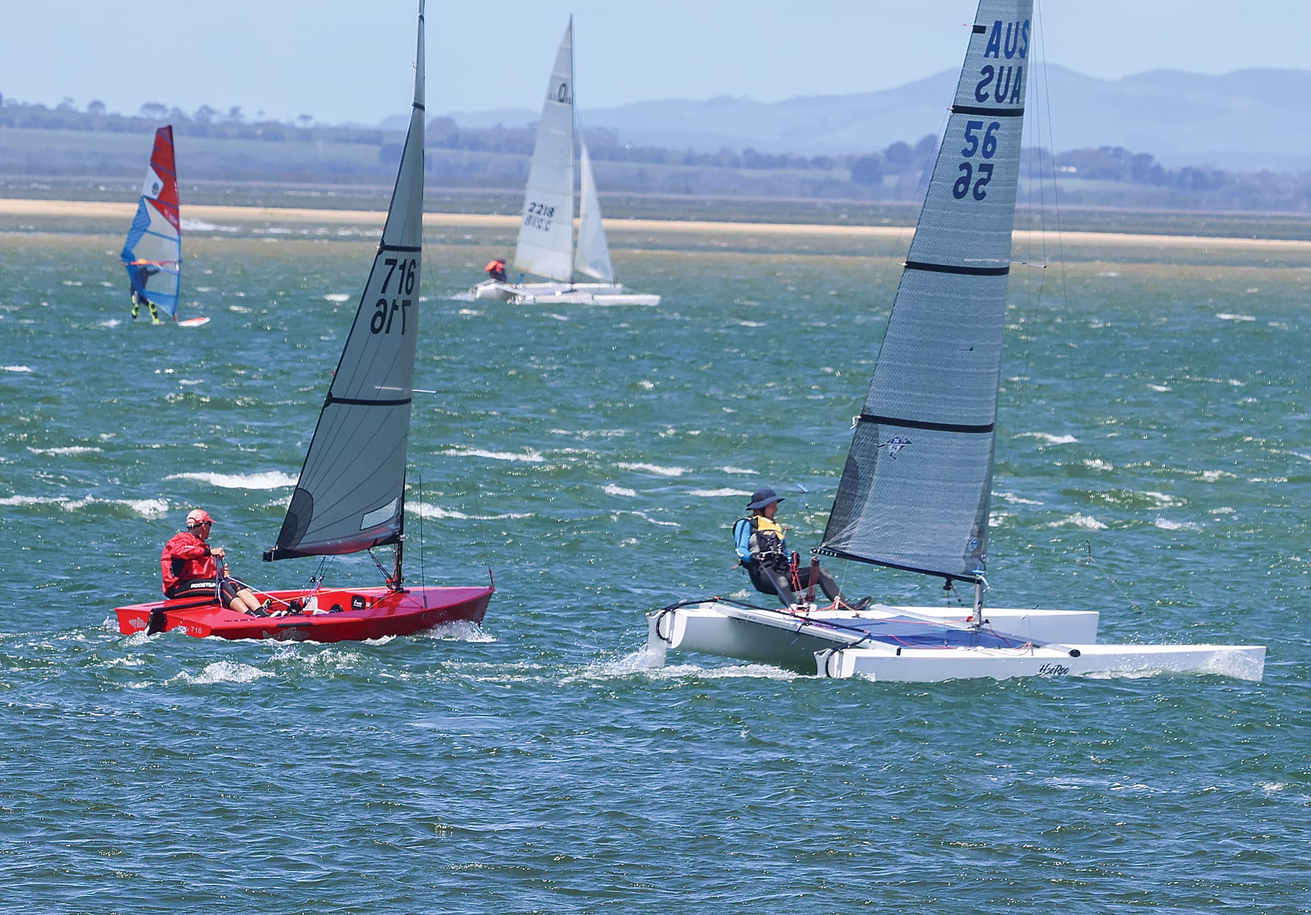 Winds of change ideal for Inverloch yachts