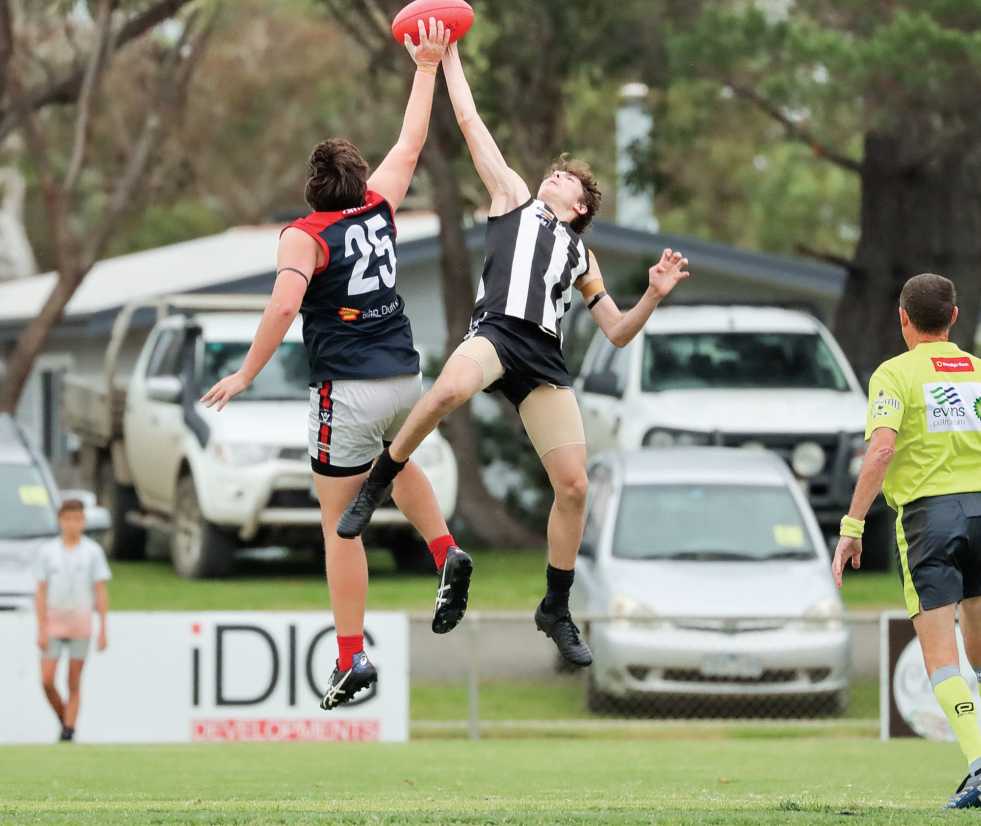 Dark night for the black and white