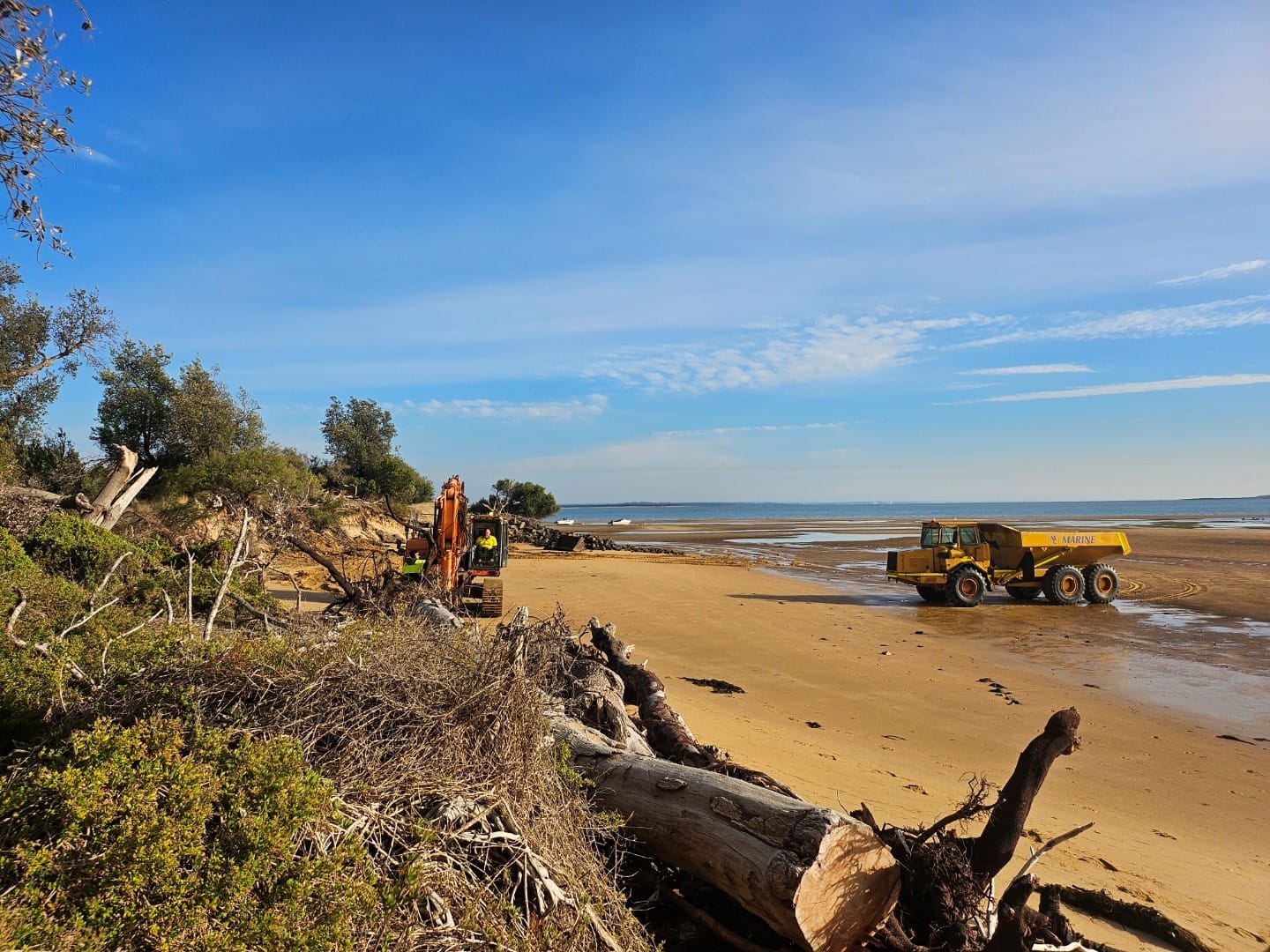 Minister Dimopoulos announces further erosion of coast protection fund