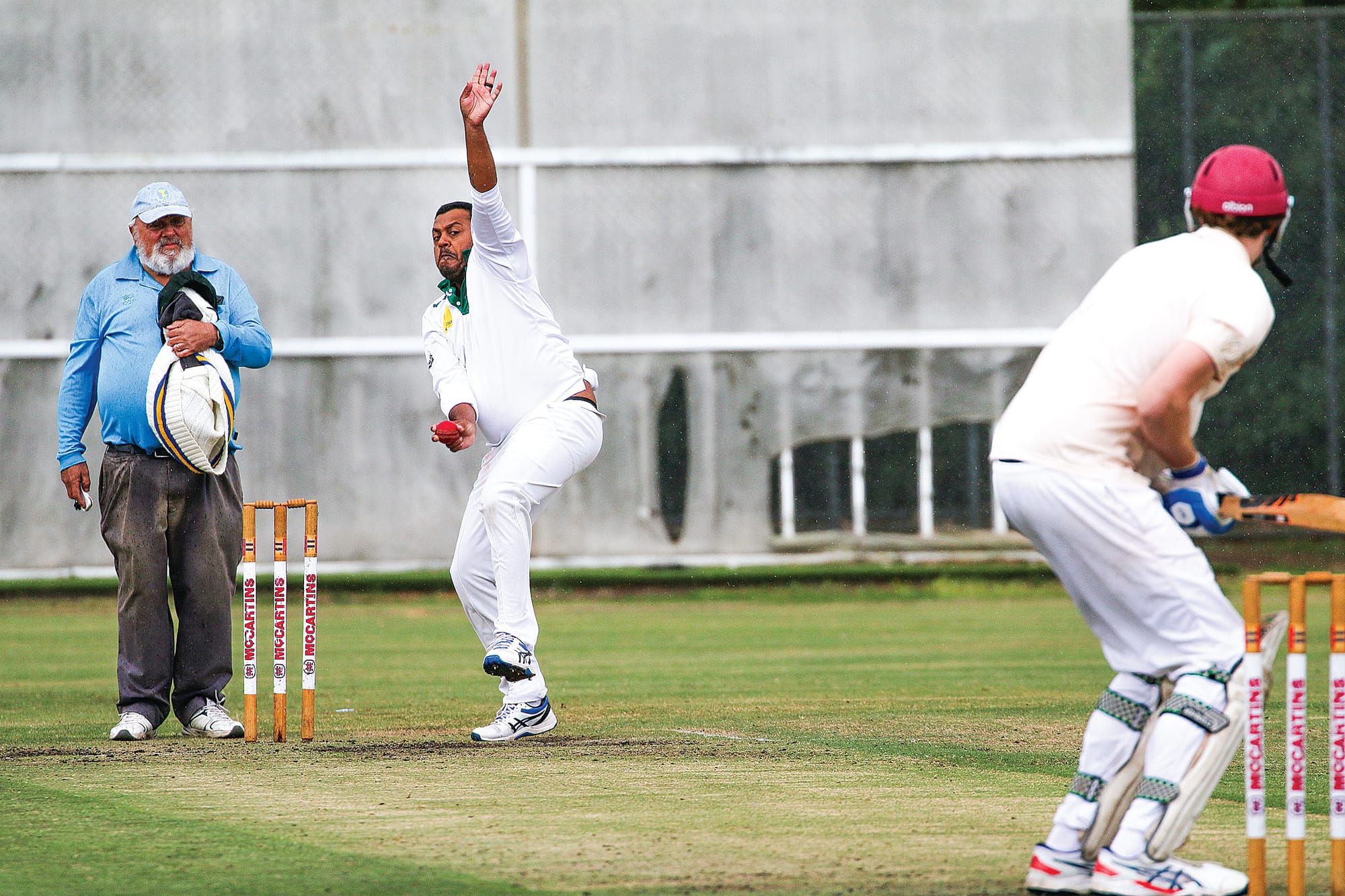 Leongatha Town captain Pandukabhaya Jayasinghe led by example, claimed three wickets on Saturday.