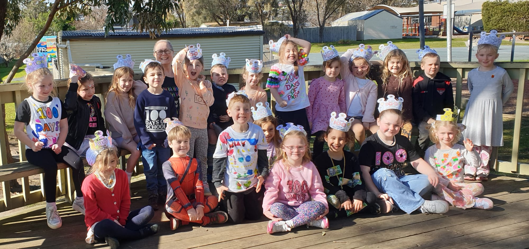 100 days brighter at San Remo Primary School