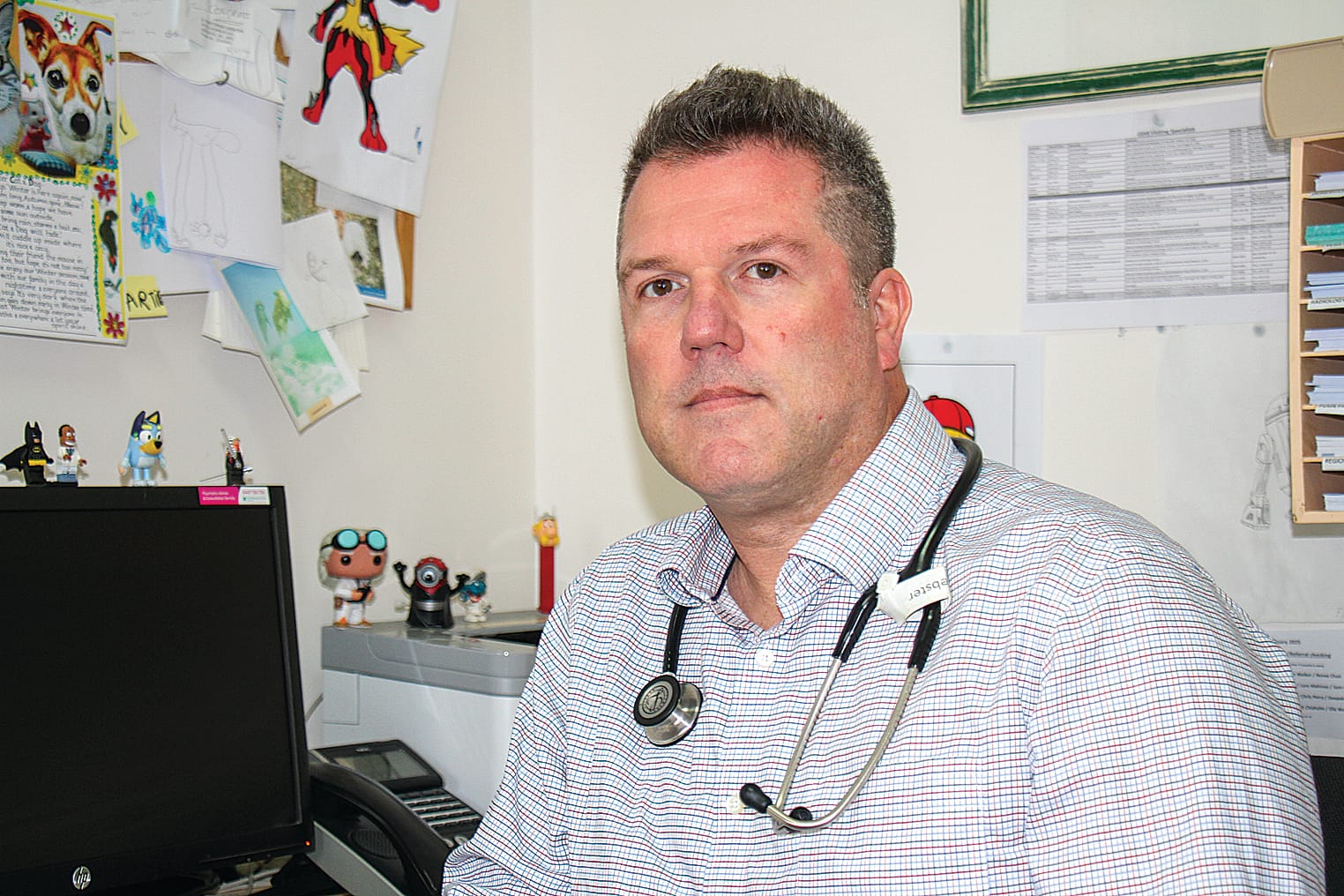 GPs often fail to recognise the value of their own work according to Dr Chris Webster Director of Leongatha Healthcare. B03_2425