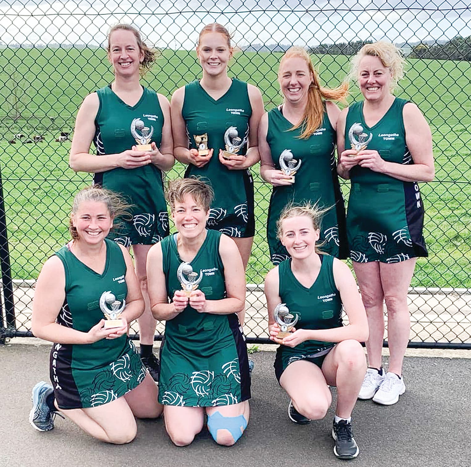 A Grade: Leongatha Town Netball Club 27 defeated Mount Eccles Netball Club 23. Best on Court Tahlia Arnason.