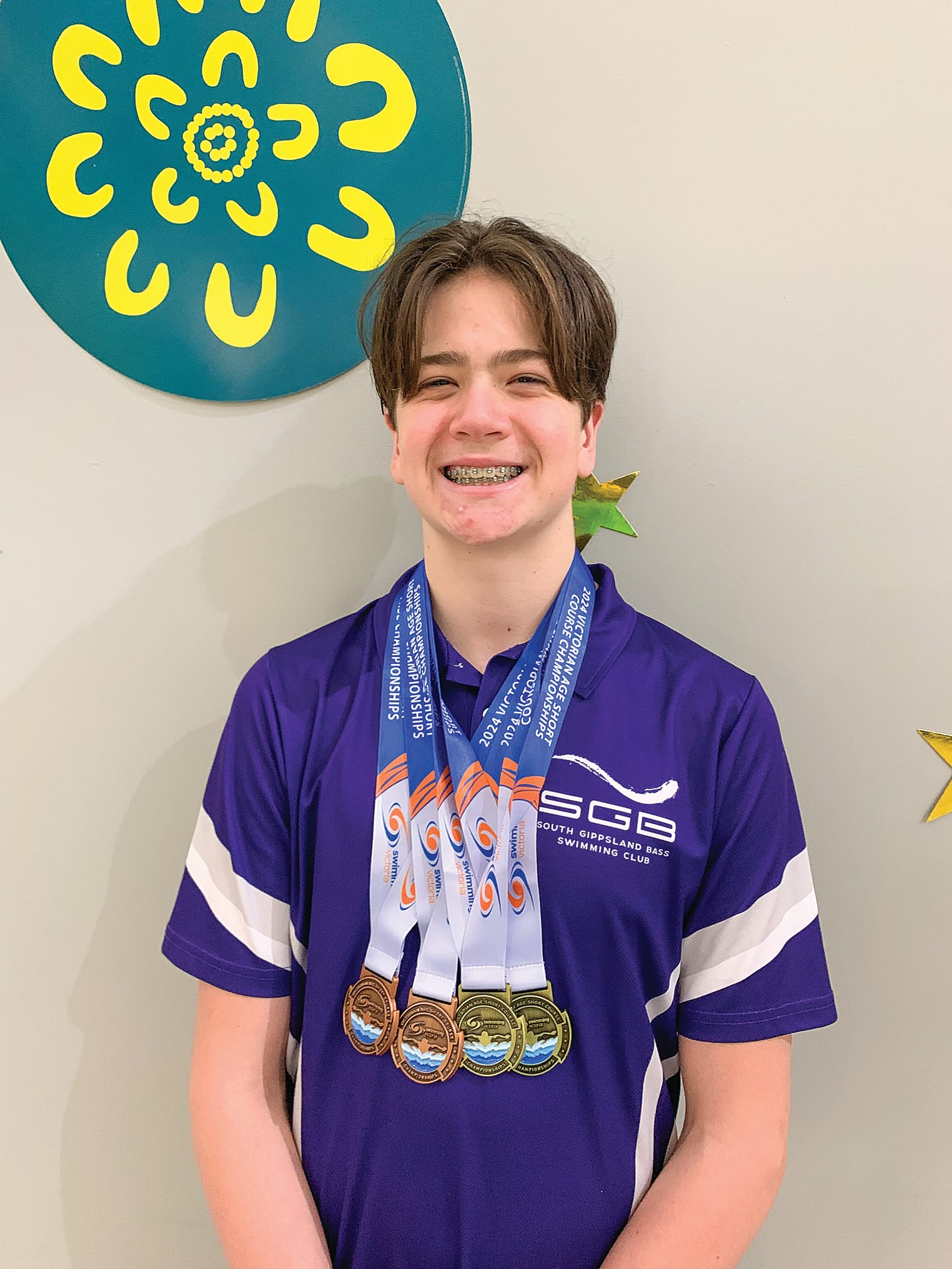 Archie Smyth performed extremely well for South Gippsland Bass at the Victorian Age Championships.