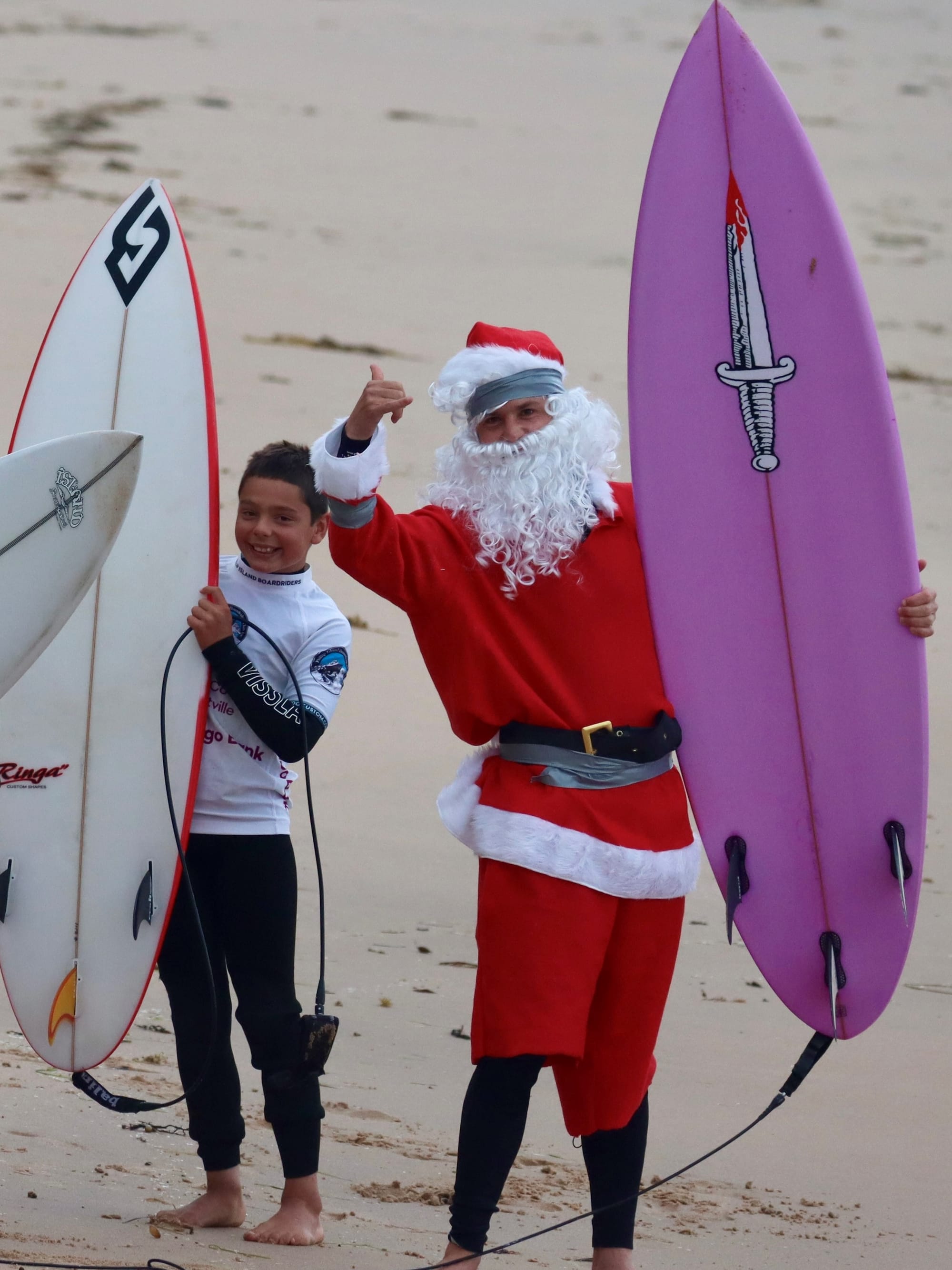 Santa makes a splash in the PIBC Aggregate 3 competition