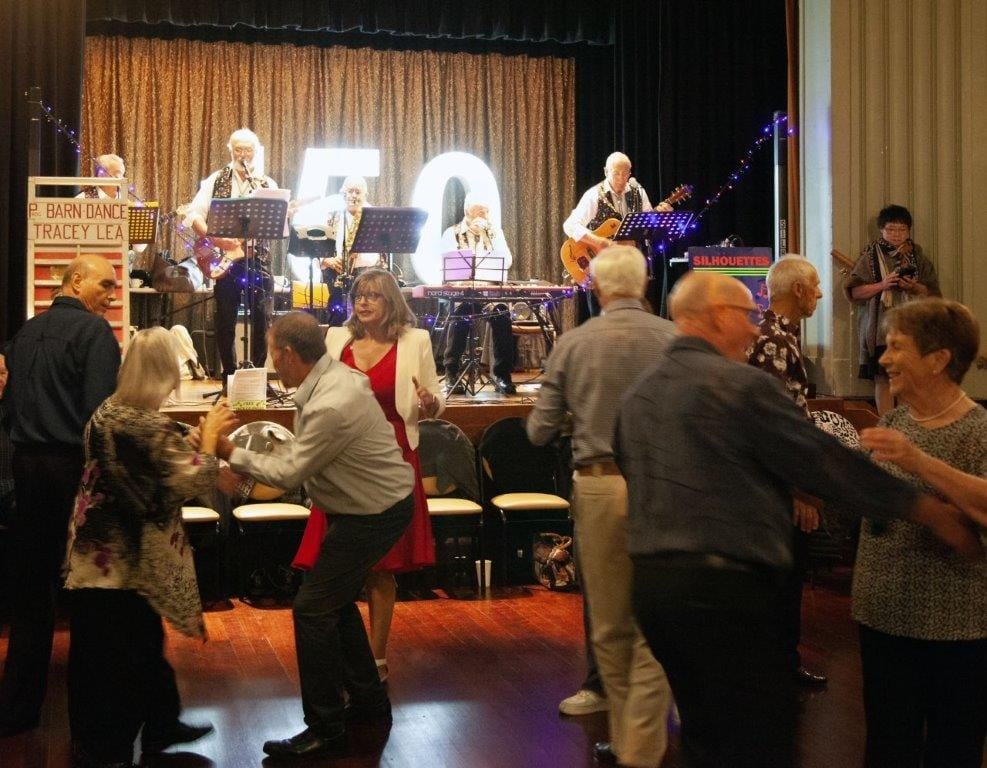 A weekend of 150th anniversary celebrations kicked off with an old time dance in the Poowong Hall on Friday night.