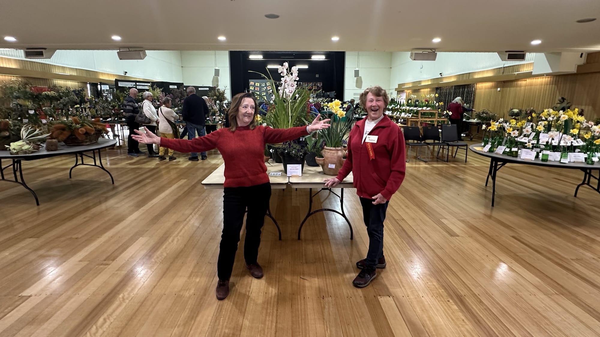 The Leongatha Daffodil and Floral Show is open