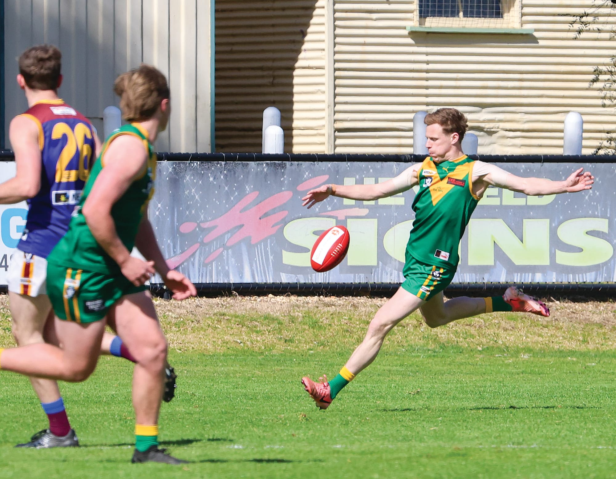 Will Littlejohn showed some pace around the flanks as he got an extra game under his belt in the Reserves on Saturday.