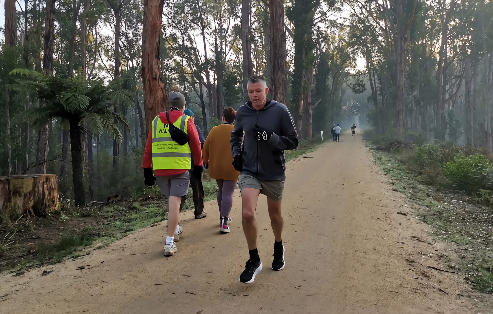 Grand Ridge Rail Trail Winter Solstice’s parkrun