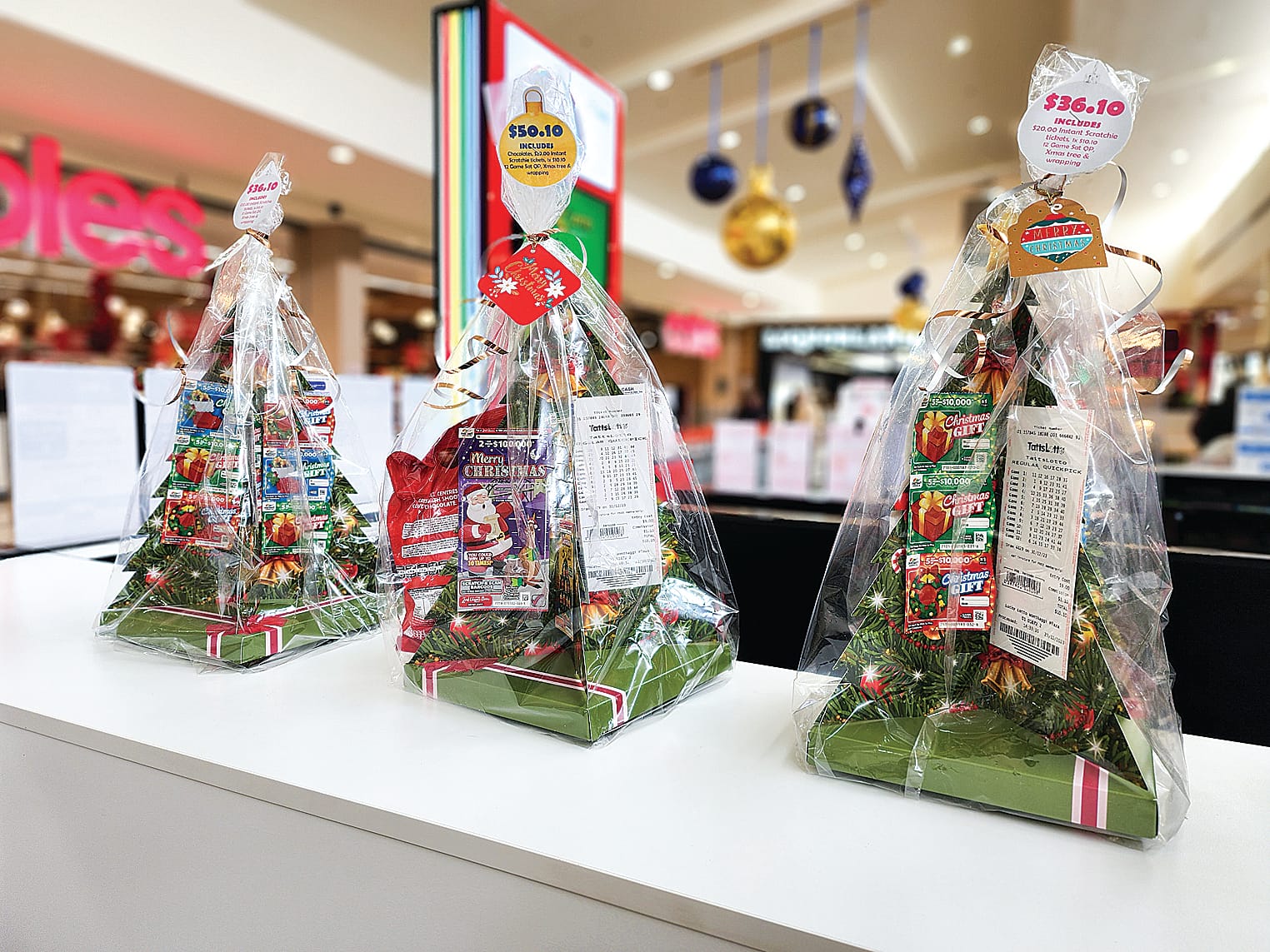 Christmas scratchie trees are available for pre-order ahead of the Christmas rush. C03_4523