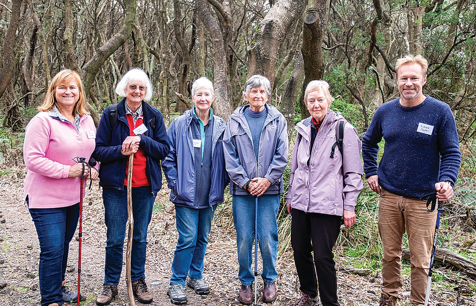 Exploring native plants at Cape Liptrap