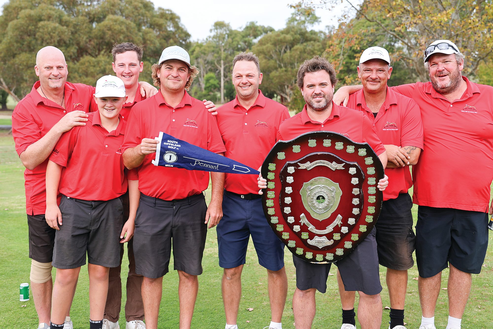 Golf history on the double