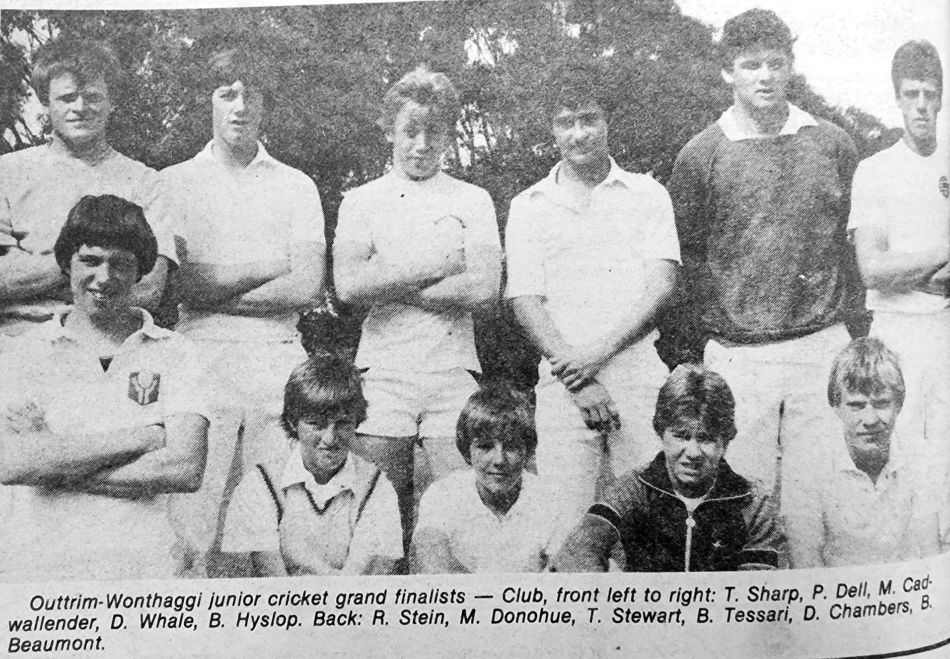 Outtrim-Wonthaggi junior cricket grand finalists – Wonthaggi Club defeated Kilcunda Bass 4/142 to 9/137.