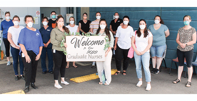 Graduates doing the rounds at Bass Coast Health