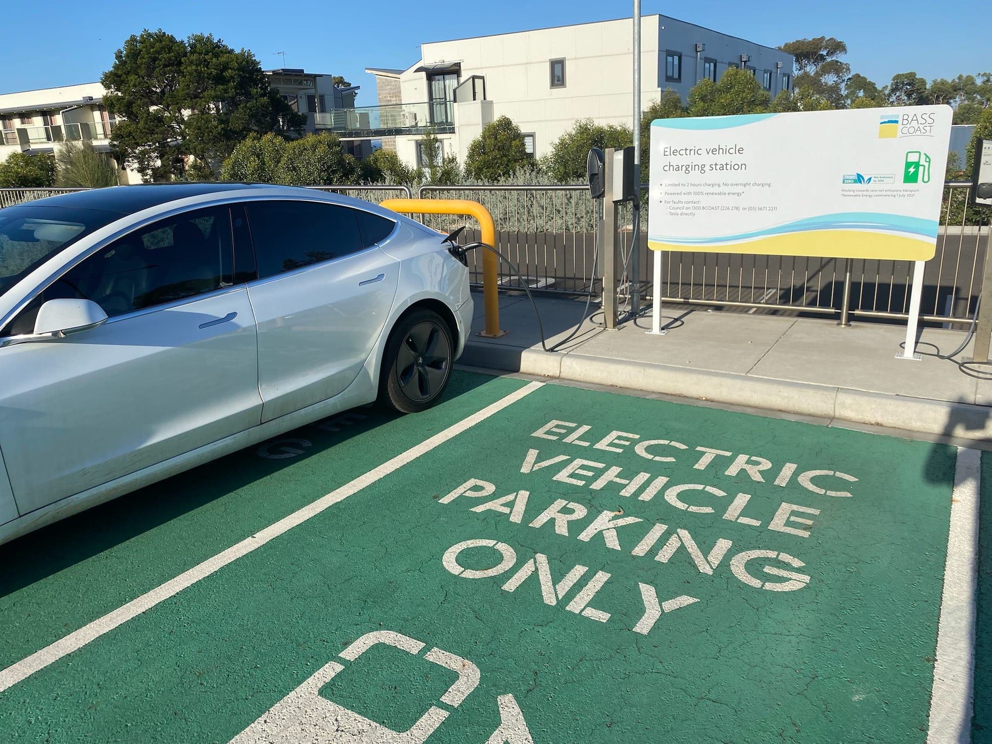 Four new charging stations for shire