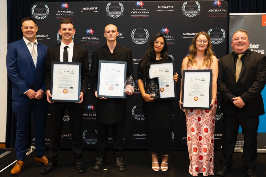 TAFE Gippsland apprentices shine at Master Painters Awards