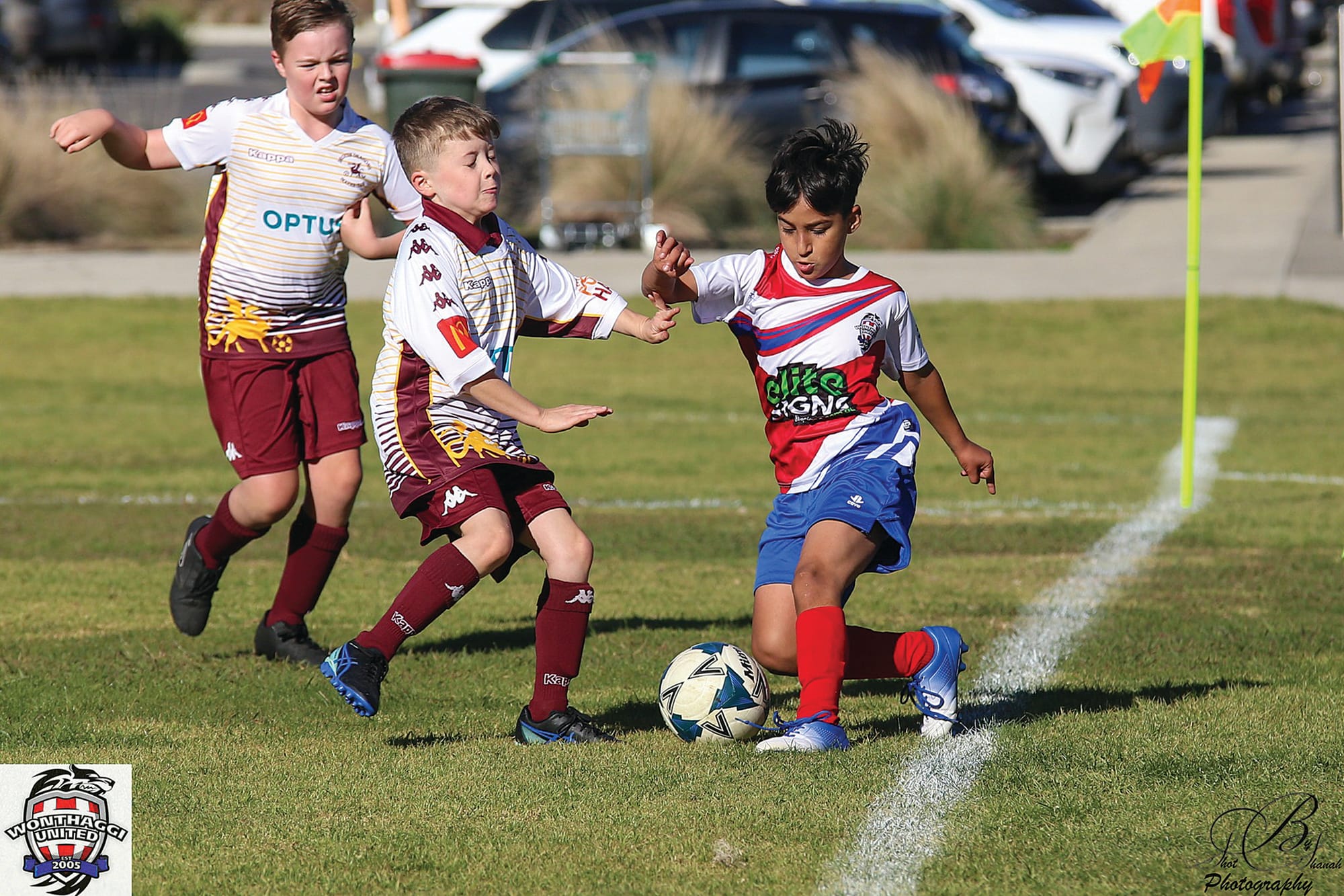 Wonthaggi’s U12s competed against Drouin on Sunday. Photos: Shanah Photography
