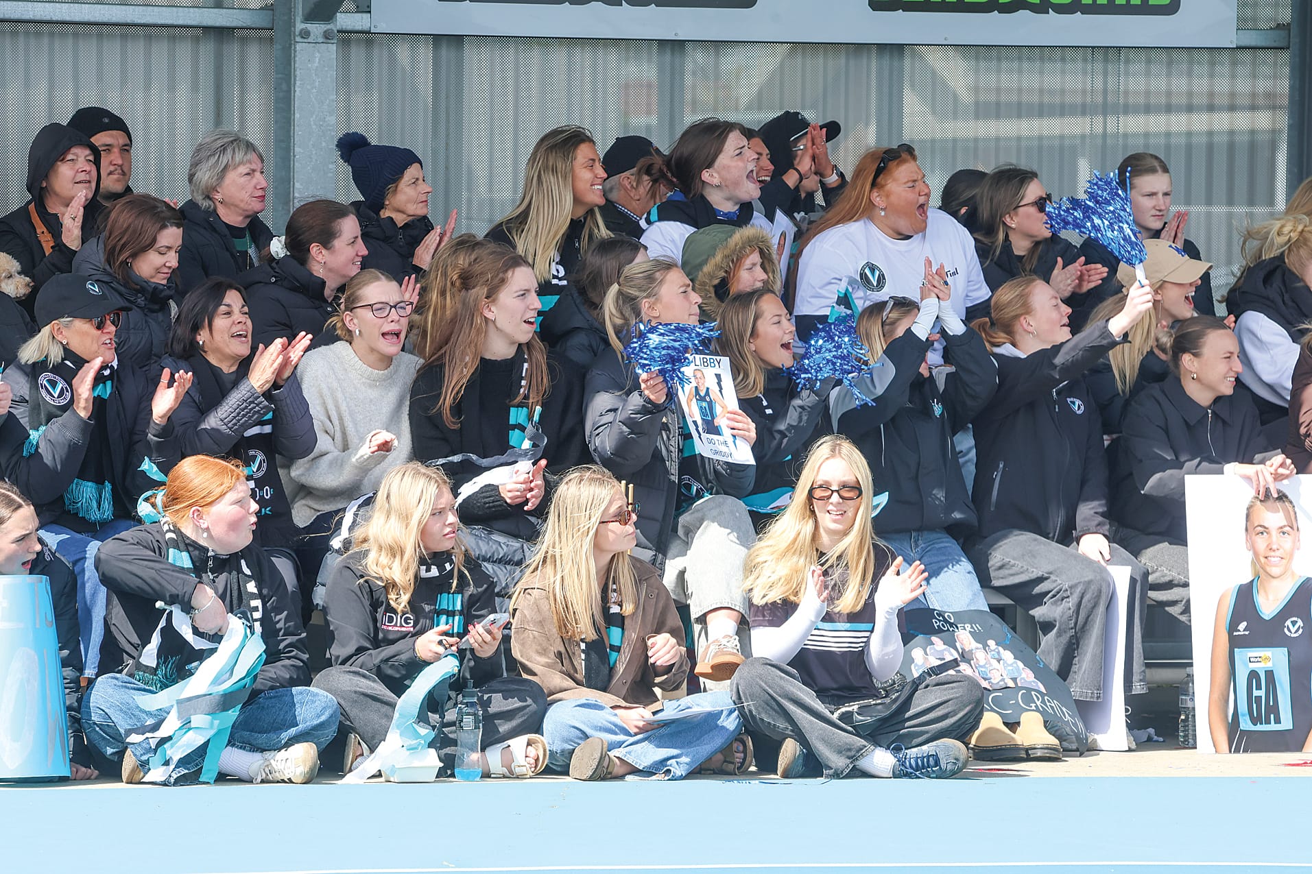 The big Wonthaggi Power crowd was a factor in the grand final win by C Grade in the recent Gippsland League finale.