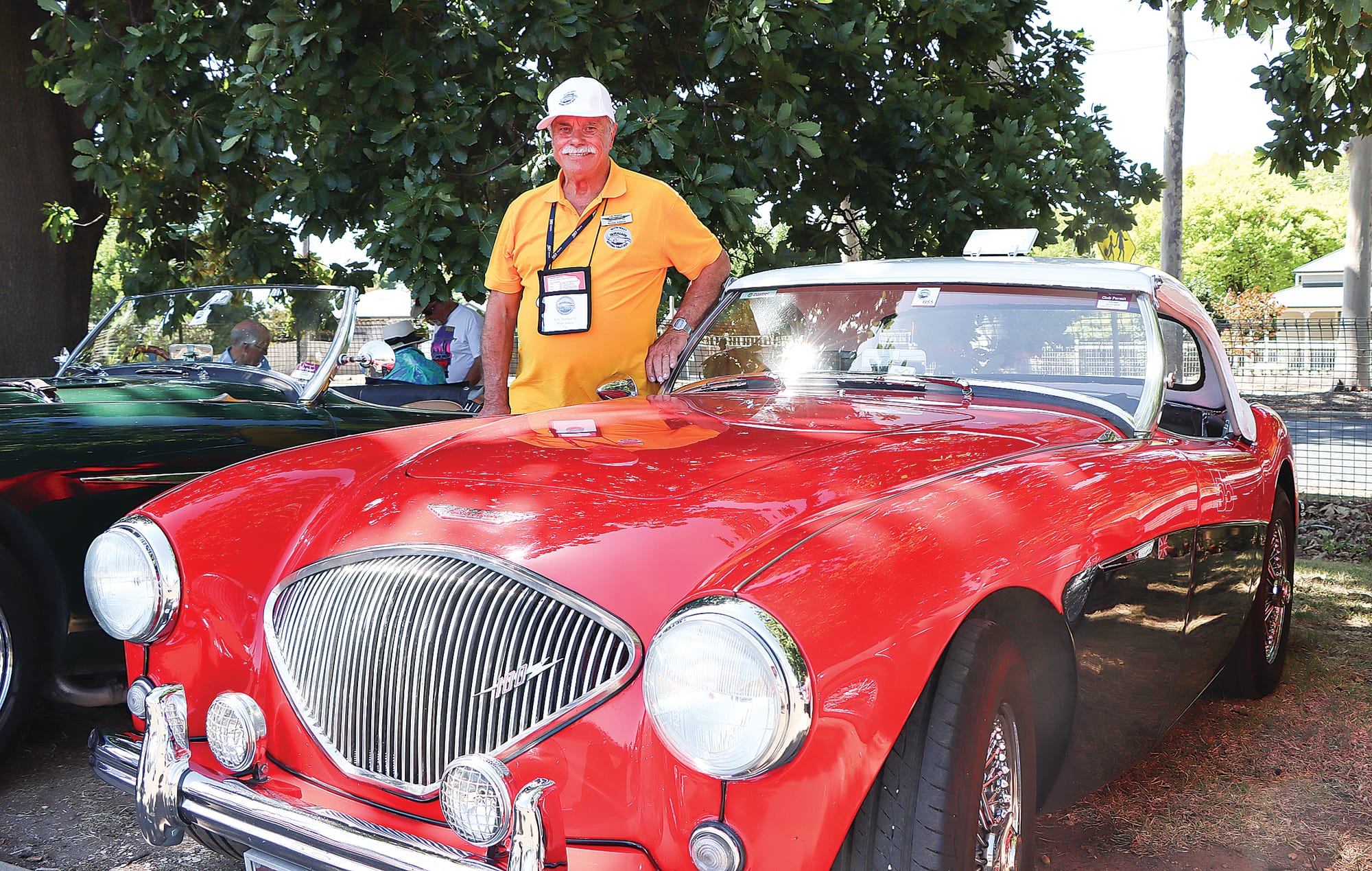 Austin Healey delight in Leongatha
