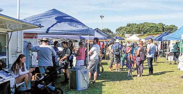 Market focus on sustainability and local produce