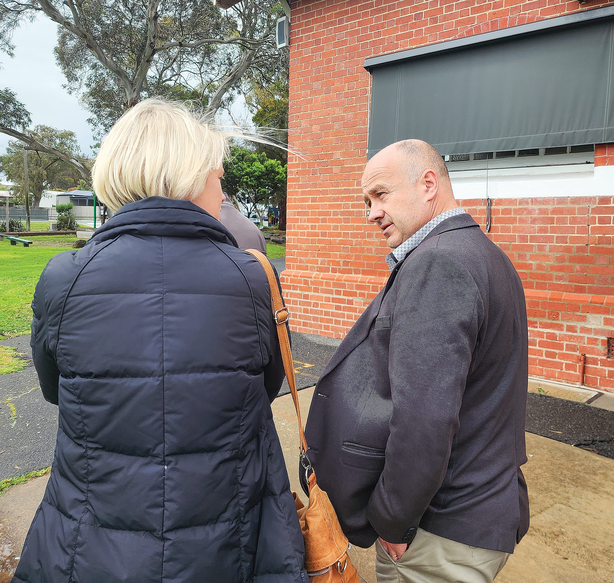 Brett shared his memories of growing up in Wonthaggi and the importance of Wonthaggi Primary in the community.