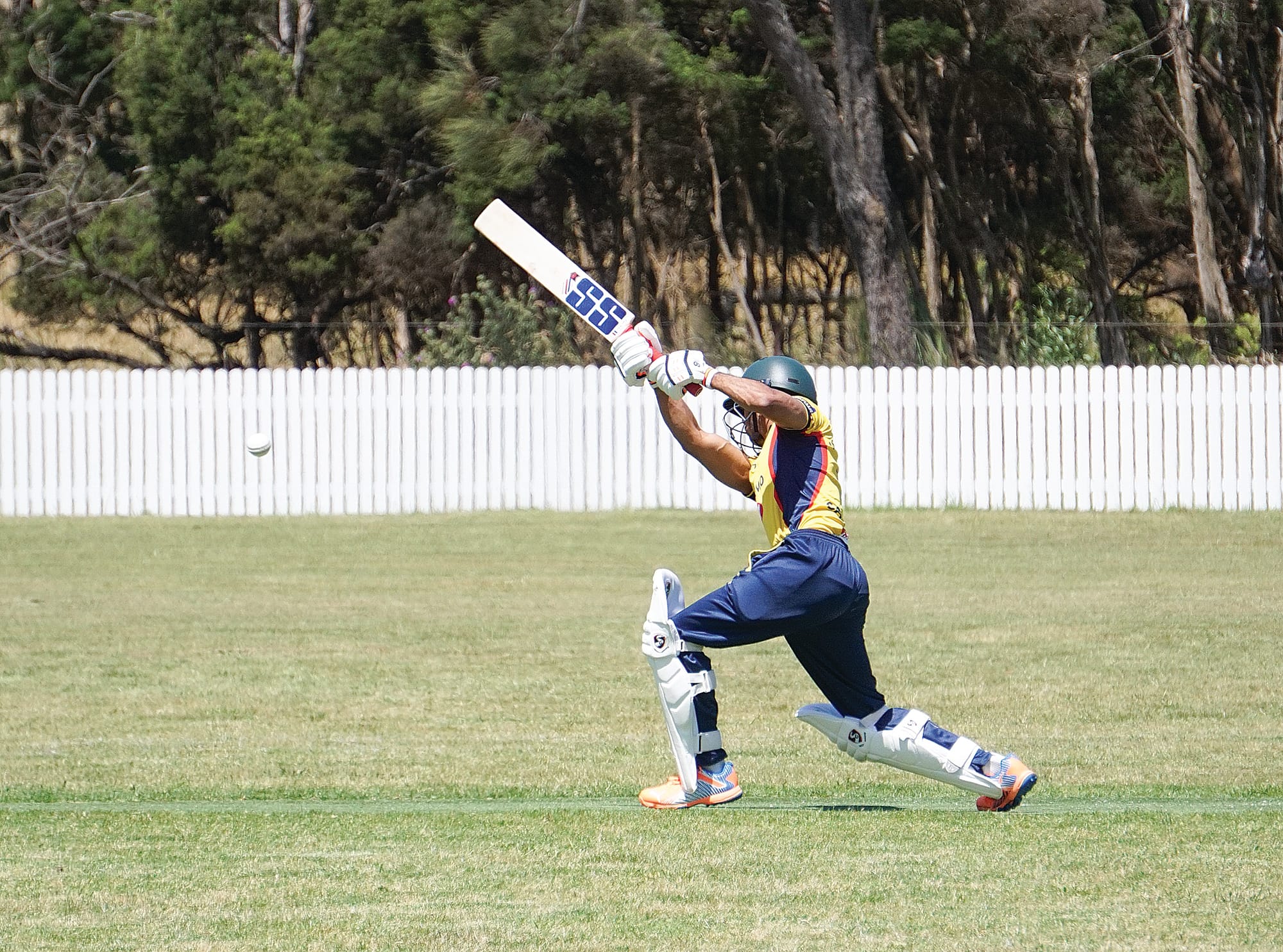 Sirirathnage kept composed against Kilcunda Bass.