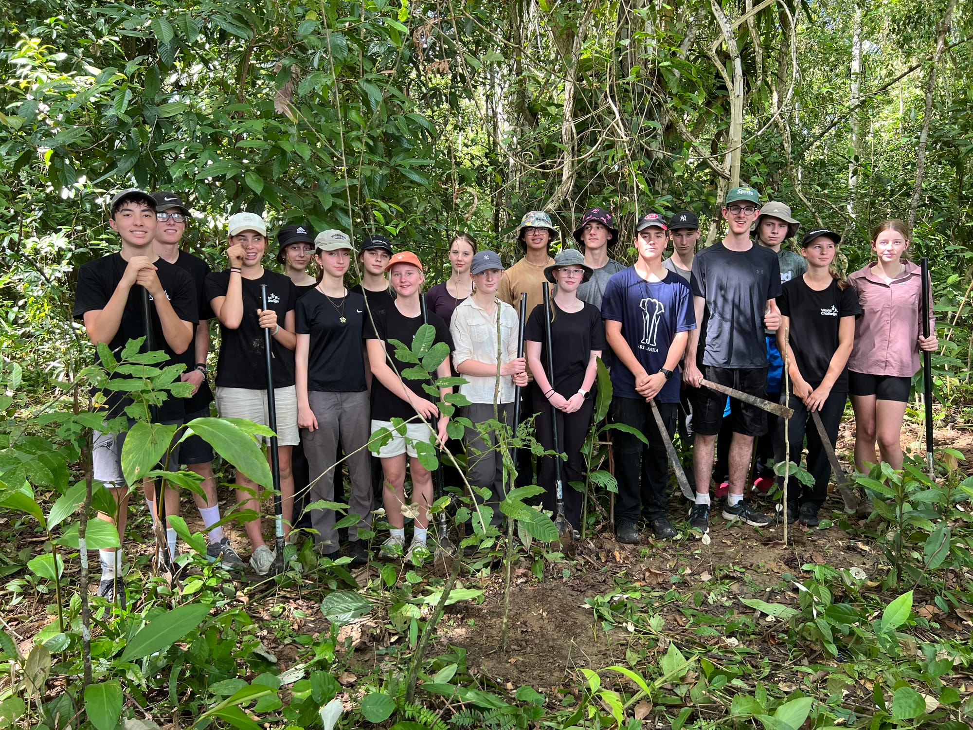 Newhaven College students volunteer in Borneo