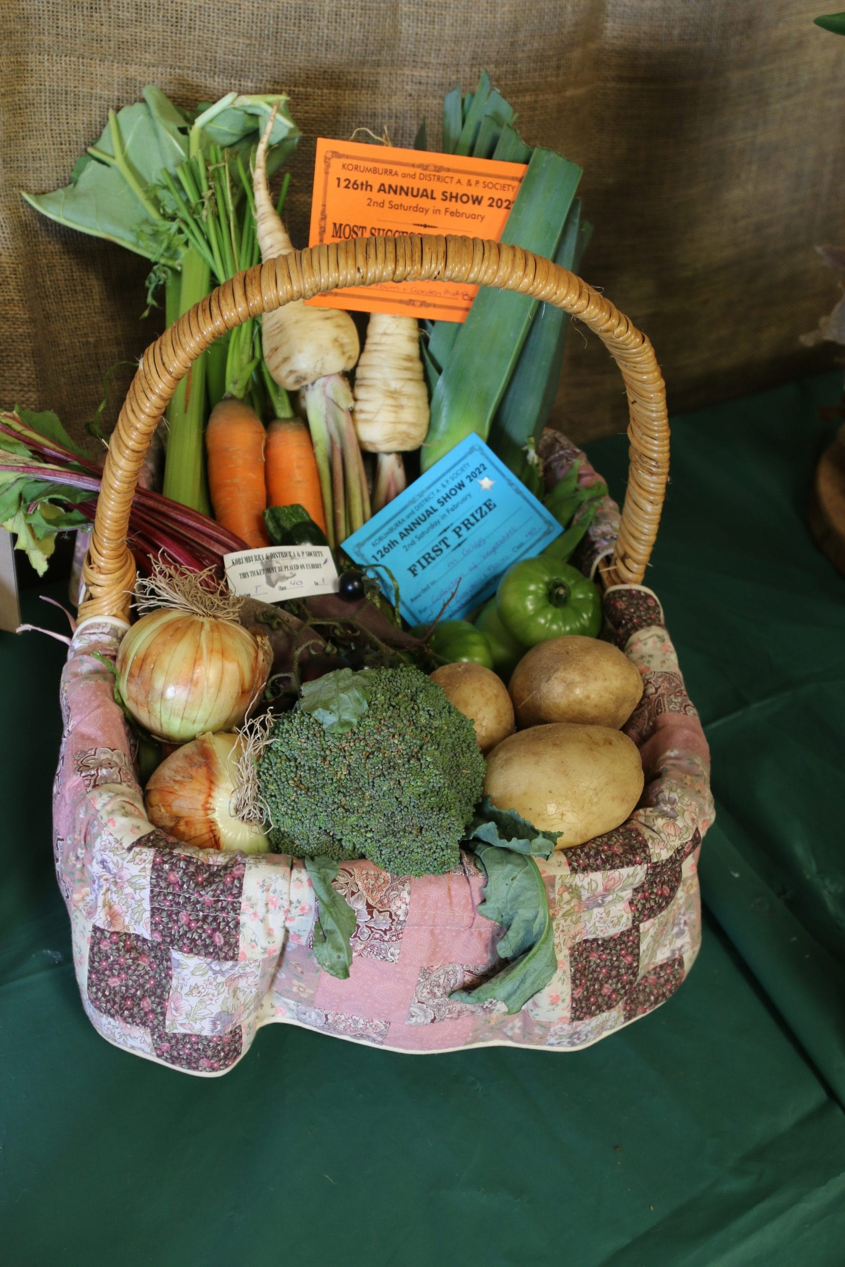 Korumburra Show Exhibit Pavilion results