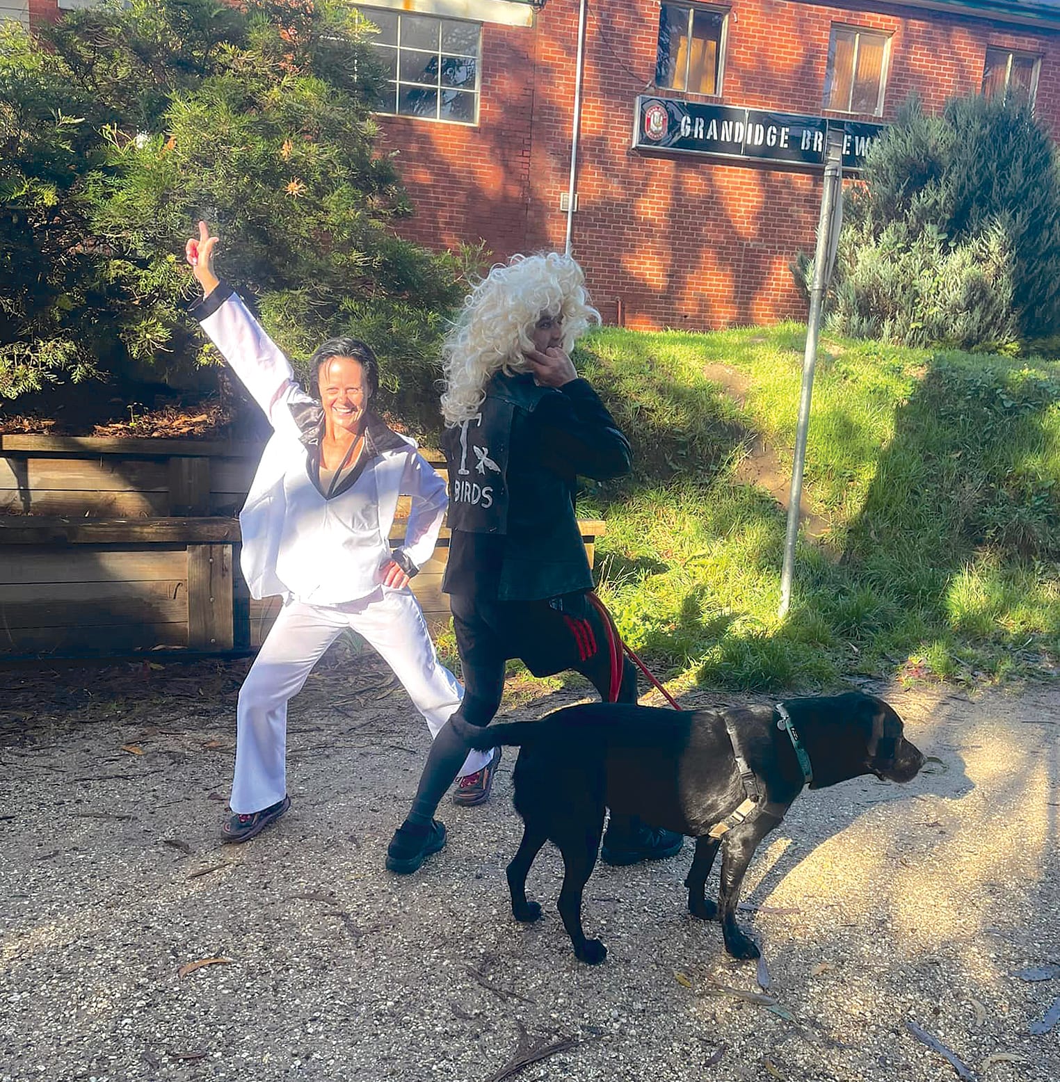 Dress ups were the order of the day to celebrate Grand Ridge Rail Trail’s third birthday in 2022. 