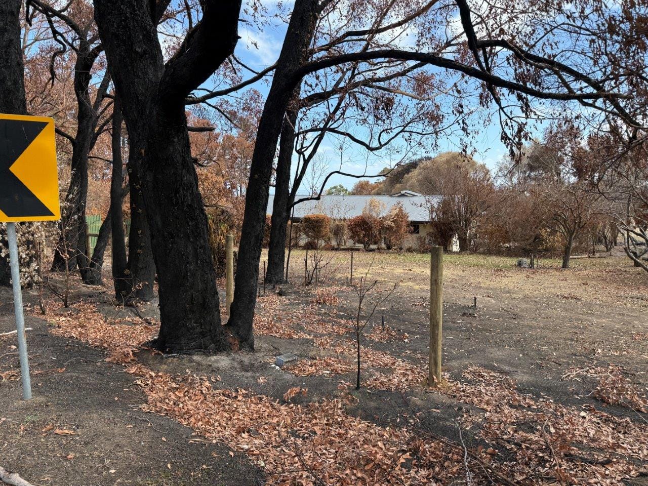 When a blustery wind change turned The Gurdies bushfire into a raging inferno, Mahanama Wijayasiri’s home, The Gurdies Winery and homes on the northern and eastern side of the fire were in the firing line.
