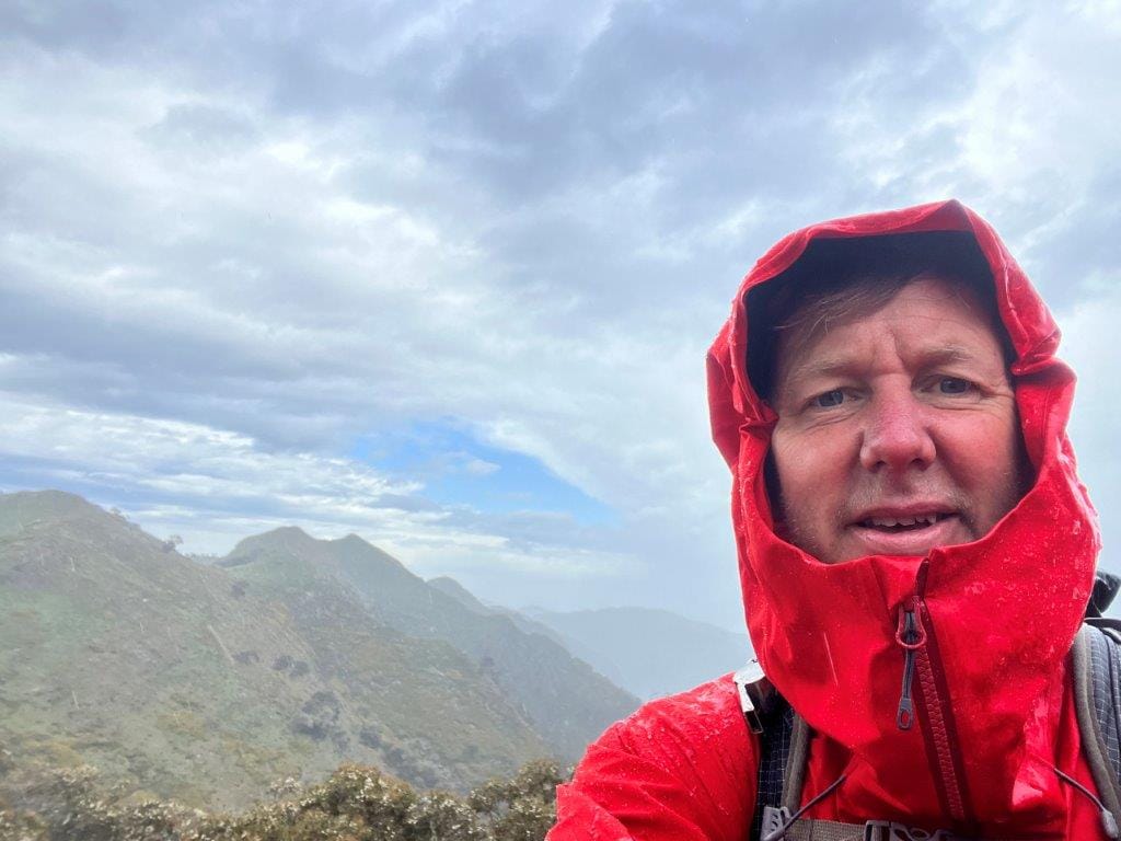 Despite being a relative novice to long treks, Matthew Burt is enjoying the challenge posed by walking the entire length of the Australian Alps Walking Track (AAWT)..