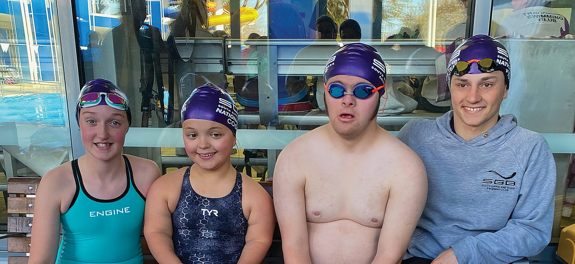 Mixed ability medley relay team.