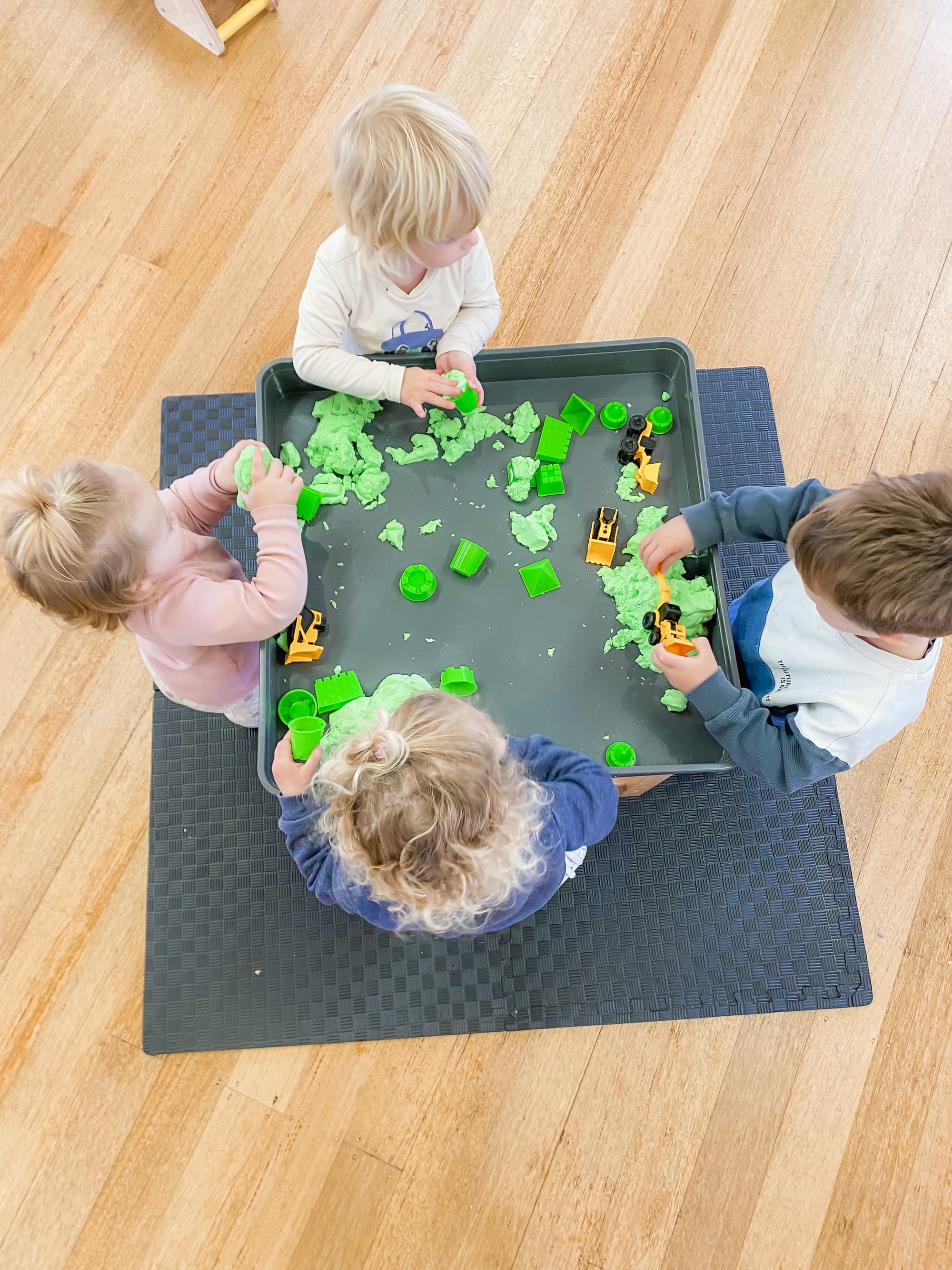 The playgroup aims to provide a welcoming, inclusive space for socialisation. 