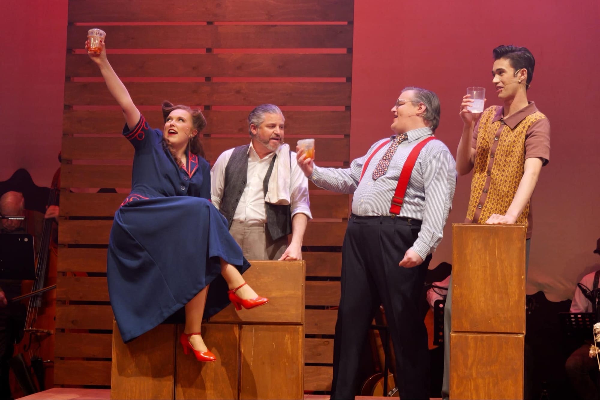 Another Round performed by Jaz Hendry, Brad Boucher, Jay Nelson and Taine Lowe.