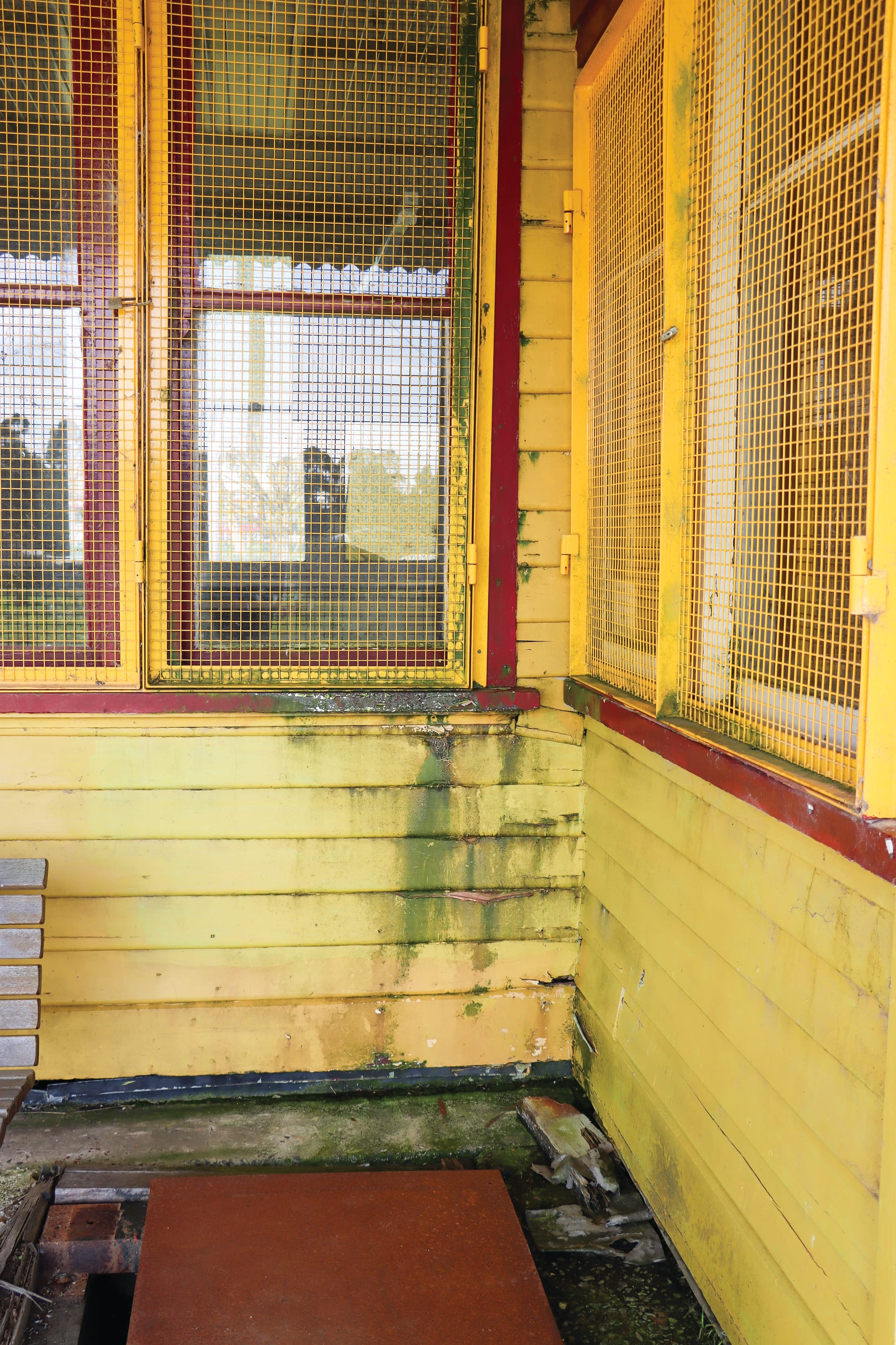 The dilapidated state of Nyora Railway Station is apparent with deterioration an ongoing concern for many of the town’s residents.