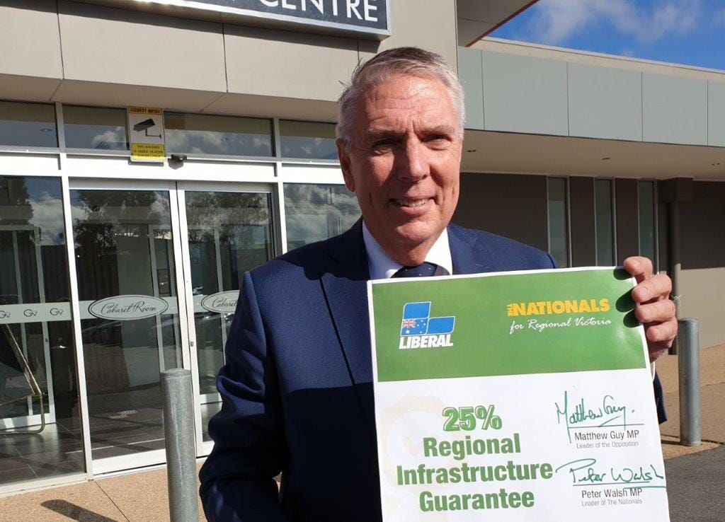 Walsh opens the bidding for country votes at 25%