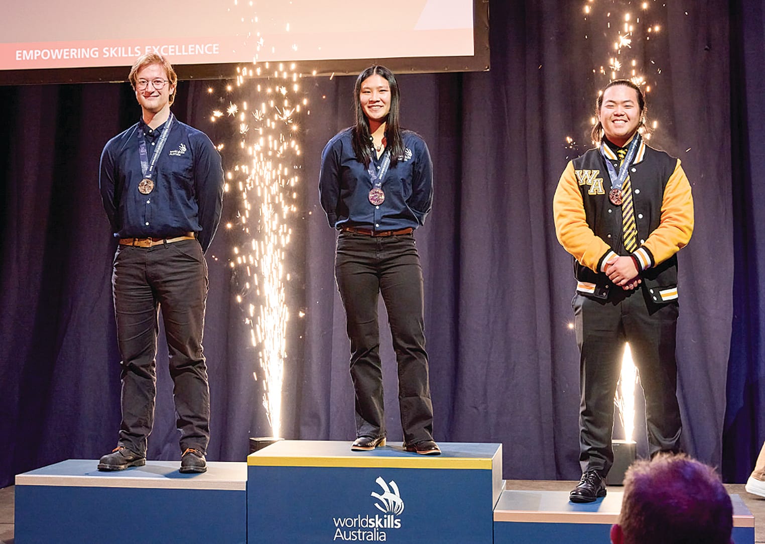 Apprentice jeweller Lily-Grace Toohill won a Gold Medal in Jewellery and Best in Nation across all skills categories at the National Championships and Skills Show.