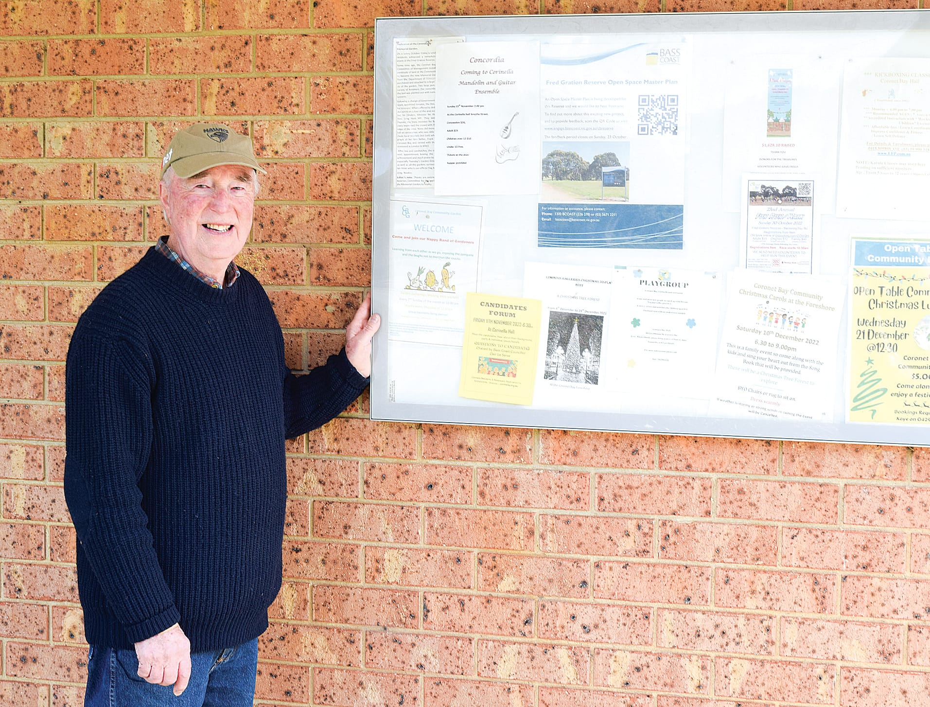 Don McLeish says there are plenty of opportunities and organisations for locals to volunteer in.