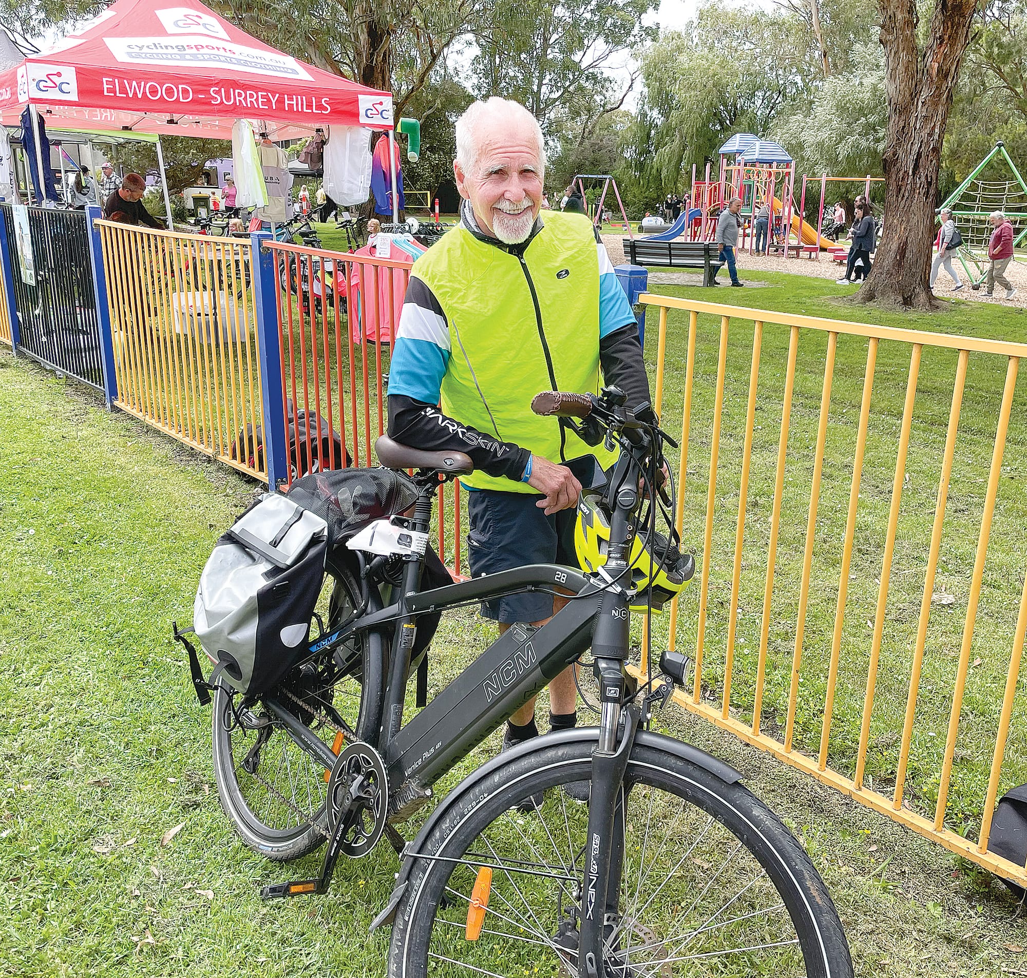 Terry Shannon, one of four Bass Coast Challenge Ambassadors.  